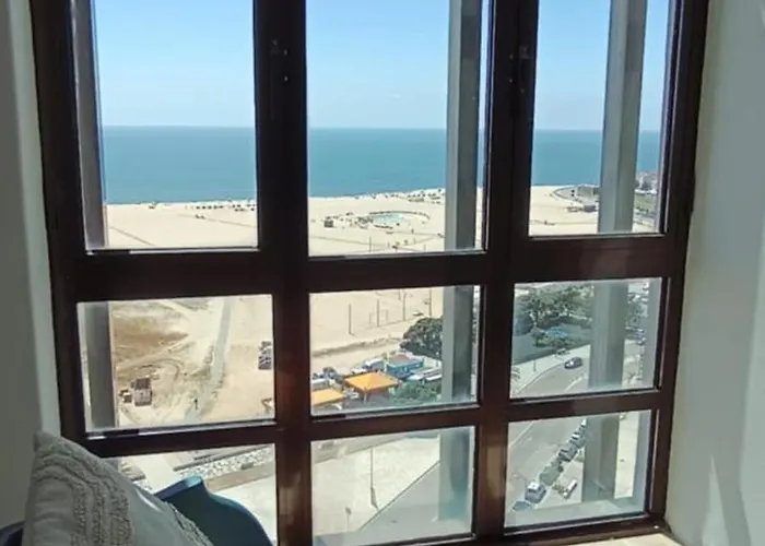 Lägenhet Buarcos&sea - Cristal Mar - Your Panoramic Ocean View Retreat Figueira da Foz